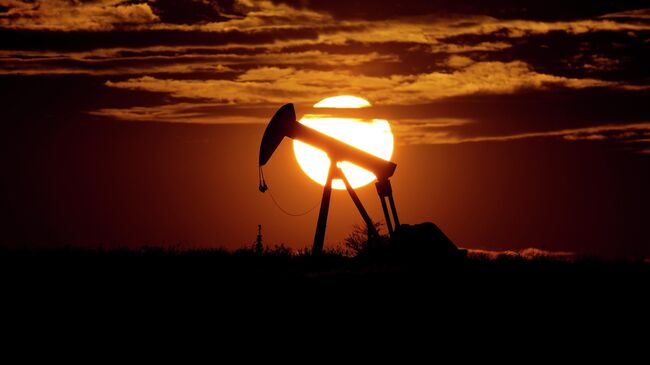 Добыча нефти в Техасе, США
