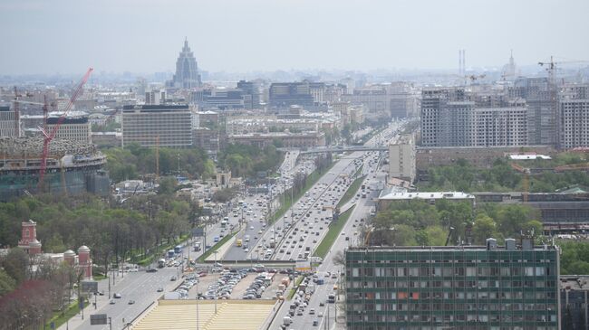 Ленинградский проспект в Москве