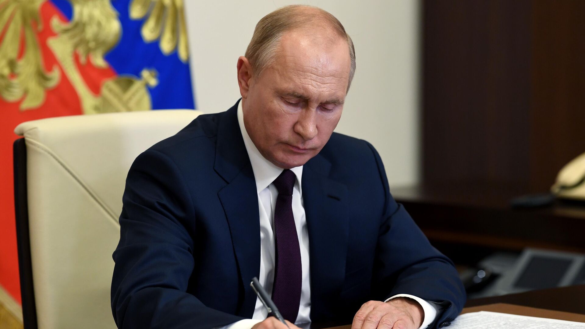 Президент РФ Владимир Путин - РИА Новости, 1920, 08.09.2020