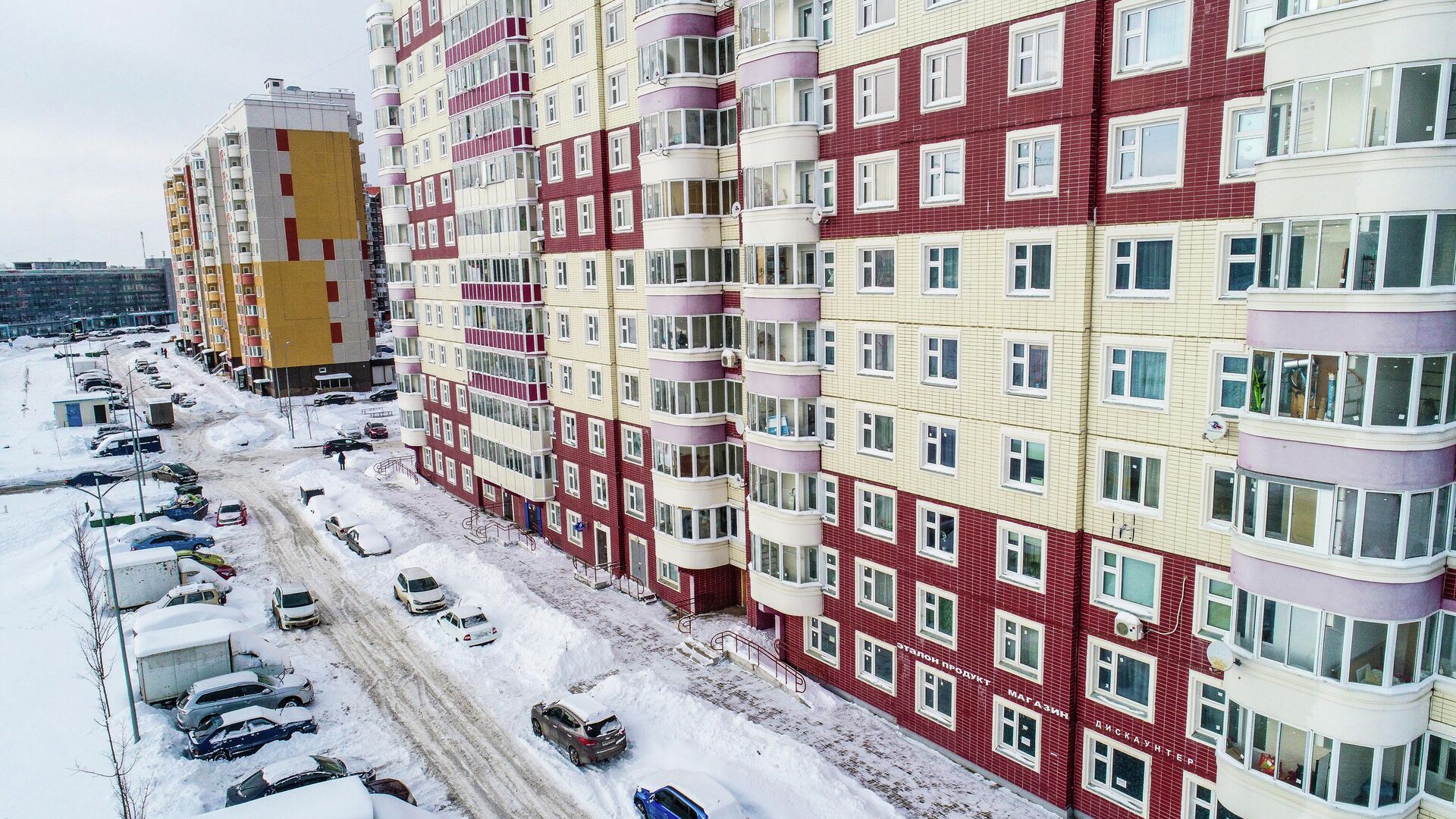 Жилые дома в Новой Москве - РИА Новости, 1920, 13.04.2022