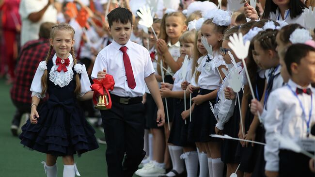 Первое сентября в регионах России