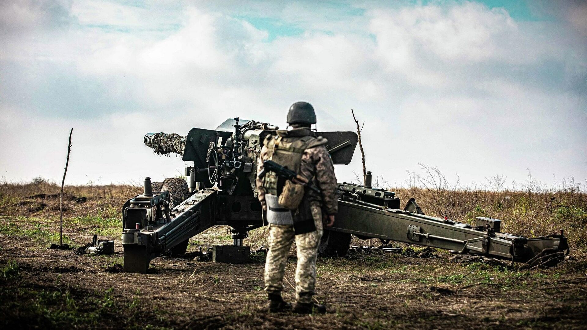 Украинский военнослужащий - РИА Новости, 1920, 20.04.2025