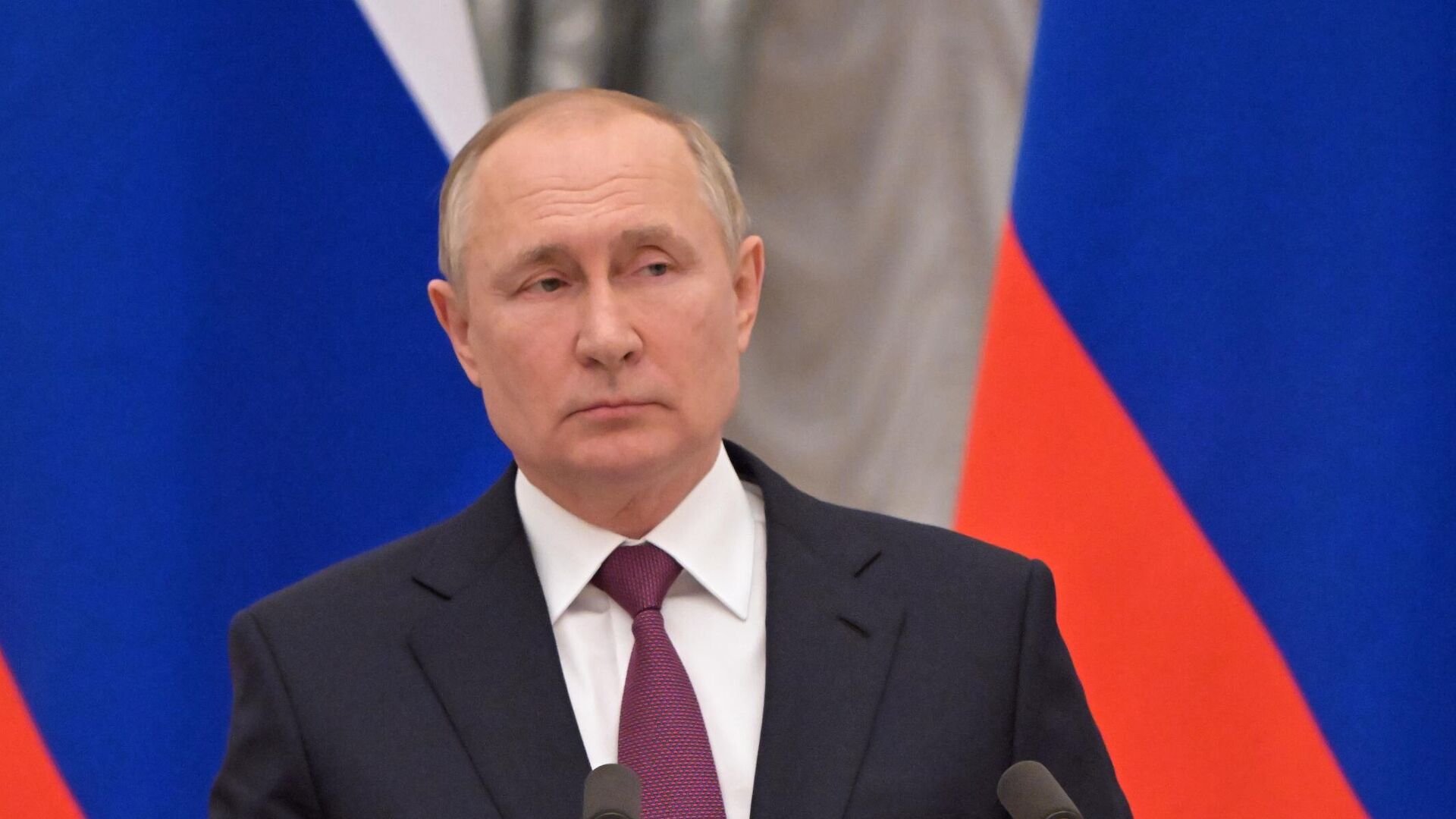 Президент РФ Владимир Путин на пресс-конференции - РИА Новости, 1920, 18.02.2022
