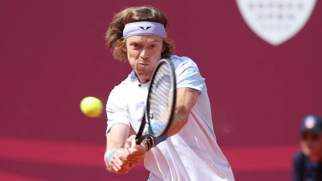 Российский теннисист Андрей Рублев