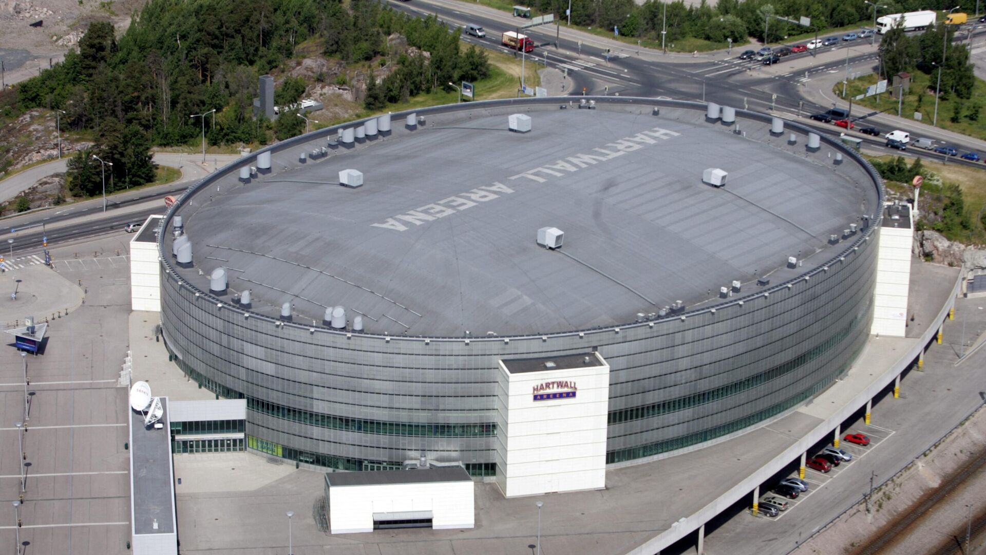 Вид с воздуха на Helsinki Arena Вид с воздуха на Helsinki Arena - РИА Новости, 1920, 19.12.2023