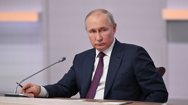 Президент РФ Владимир Путин