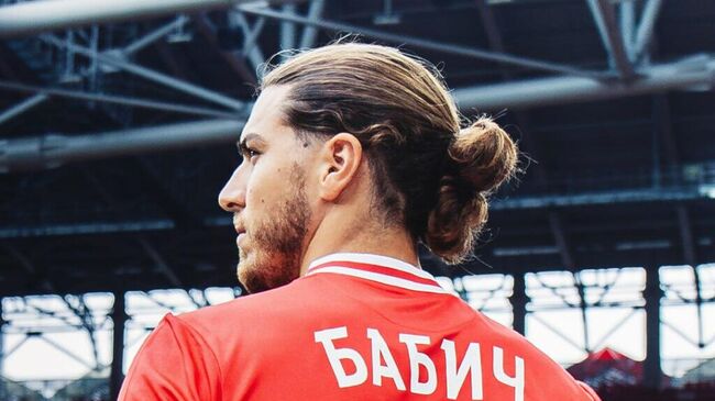 Игрок ФК Спартак Срджан Бабич