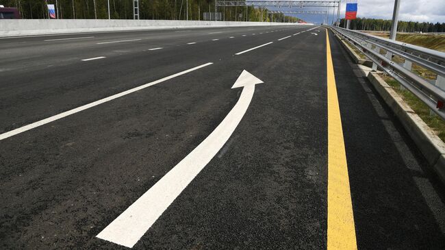 Открытие движения по первому участку новой скоростной трассы 