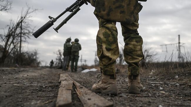 Российские военнослужащие 