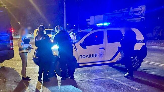 Сотрудники полиции Украины