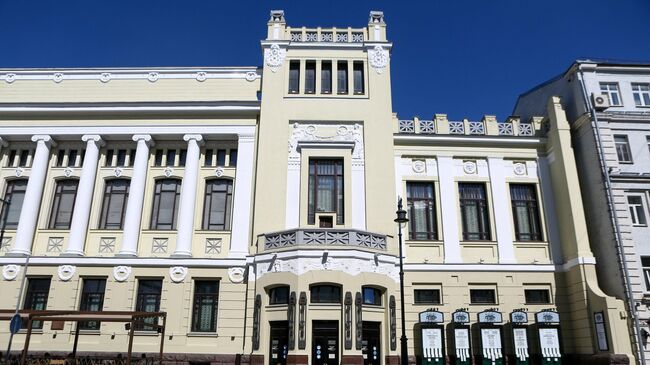 Здание Московского государственного театра Ленком Марка Захарова