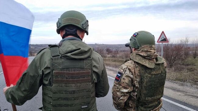 Российские военнослужащие
