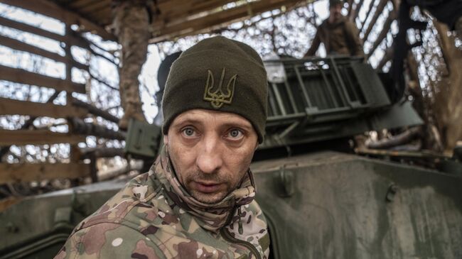 Украинские военные в Харьковской области