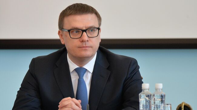 Временно исполняющий обязанности губернатора Челябинской области Алексей Текслер на церемонии представления правительству области. 20 марта 2019