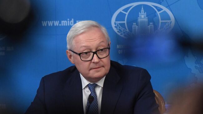 Заместитель министра иностранных дел России Сергей Рябков