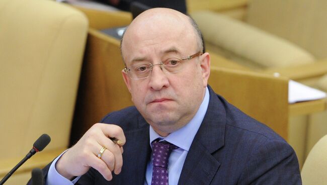 Председатель комитета Государственной Думы РФ по конституционному законодательству и государственному строительству Владимир Плигин. Архивное фото