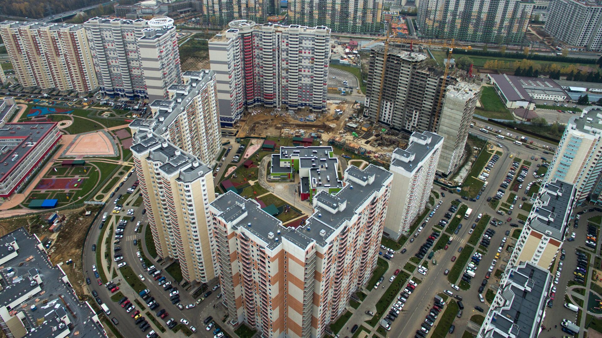 Новостройки в Подмосковье - РИА Новости, 1920, 18.02.2022